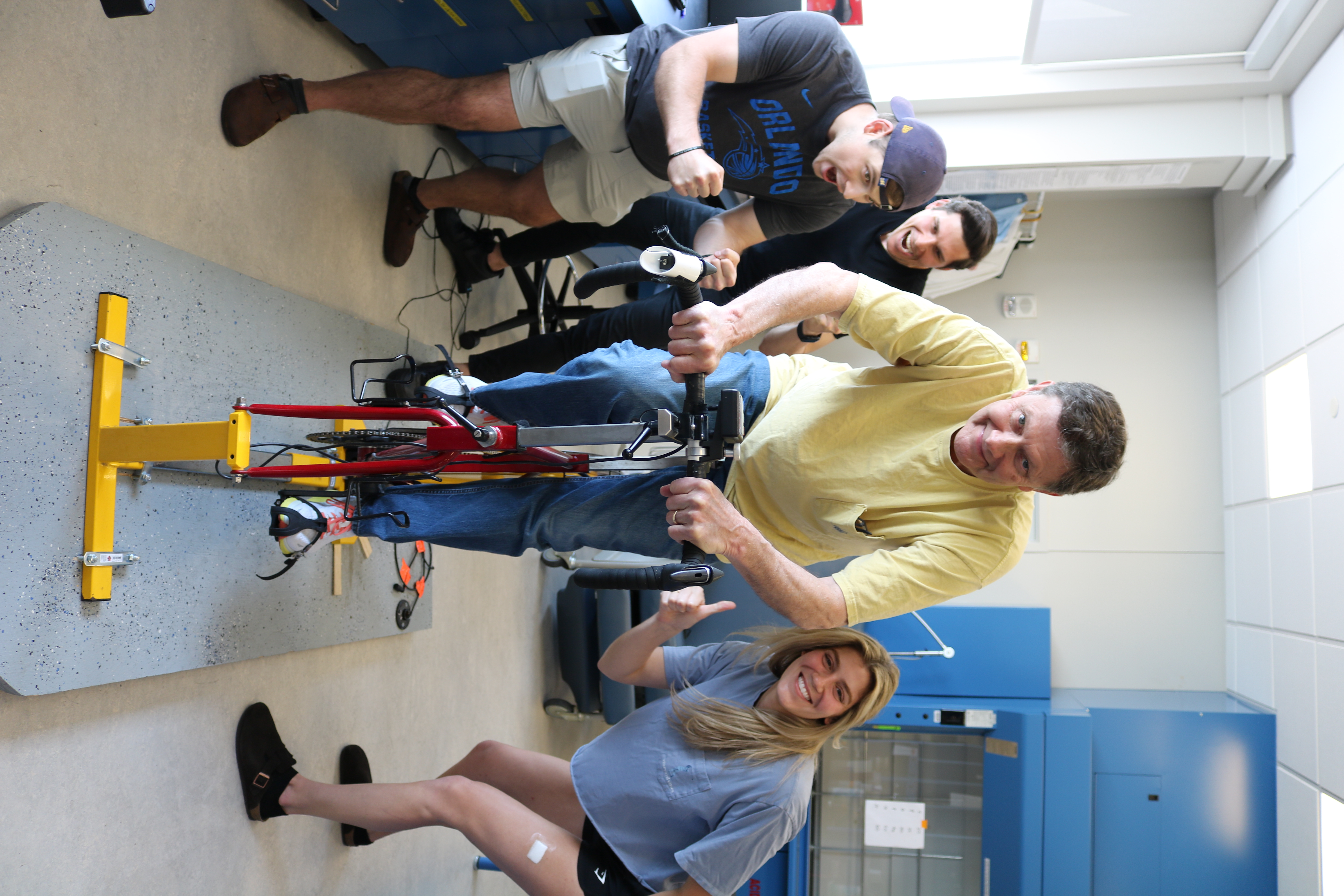 Bruce Gladden and team members.