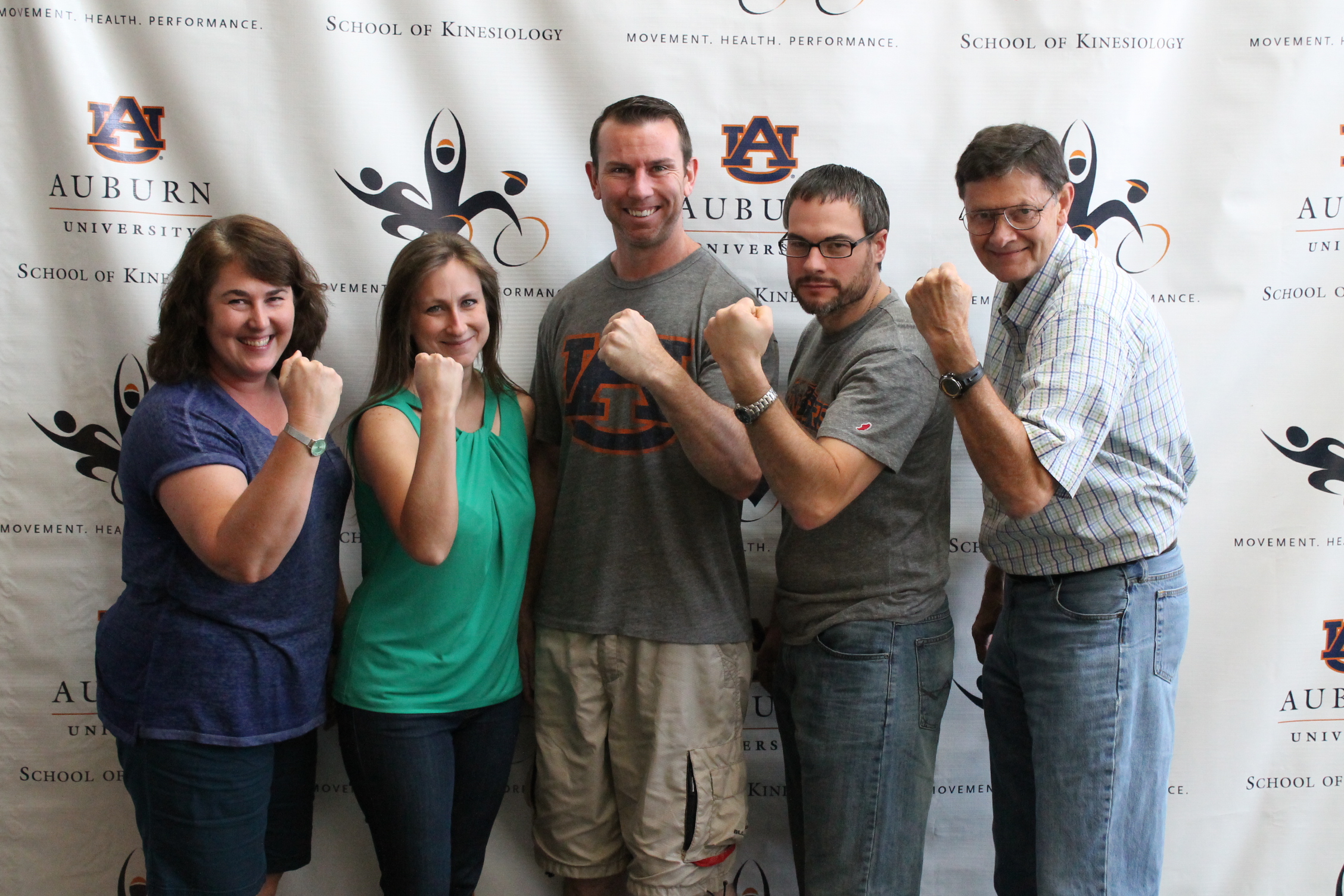 A group of physiology collaborators.